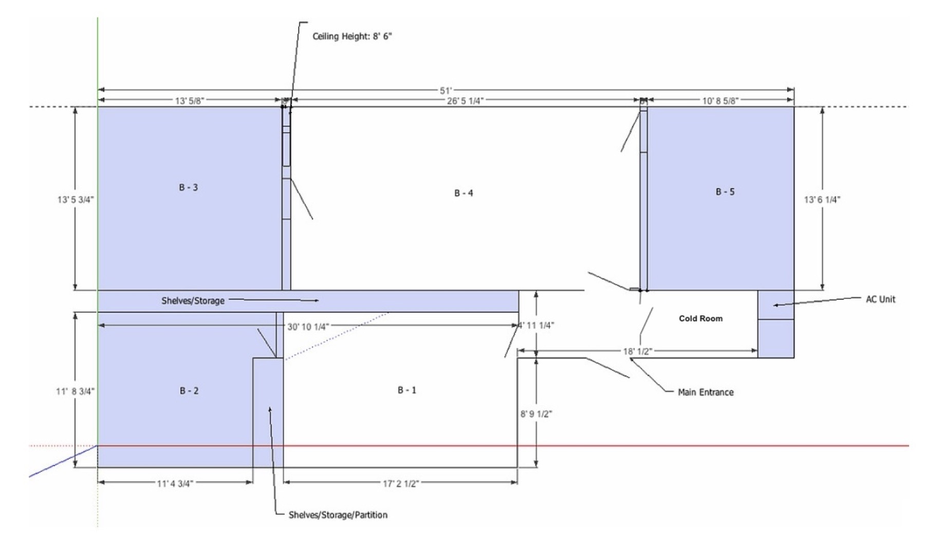 1020 Downstairs floor plan