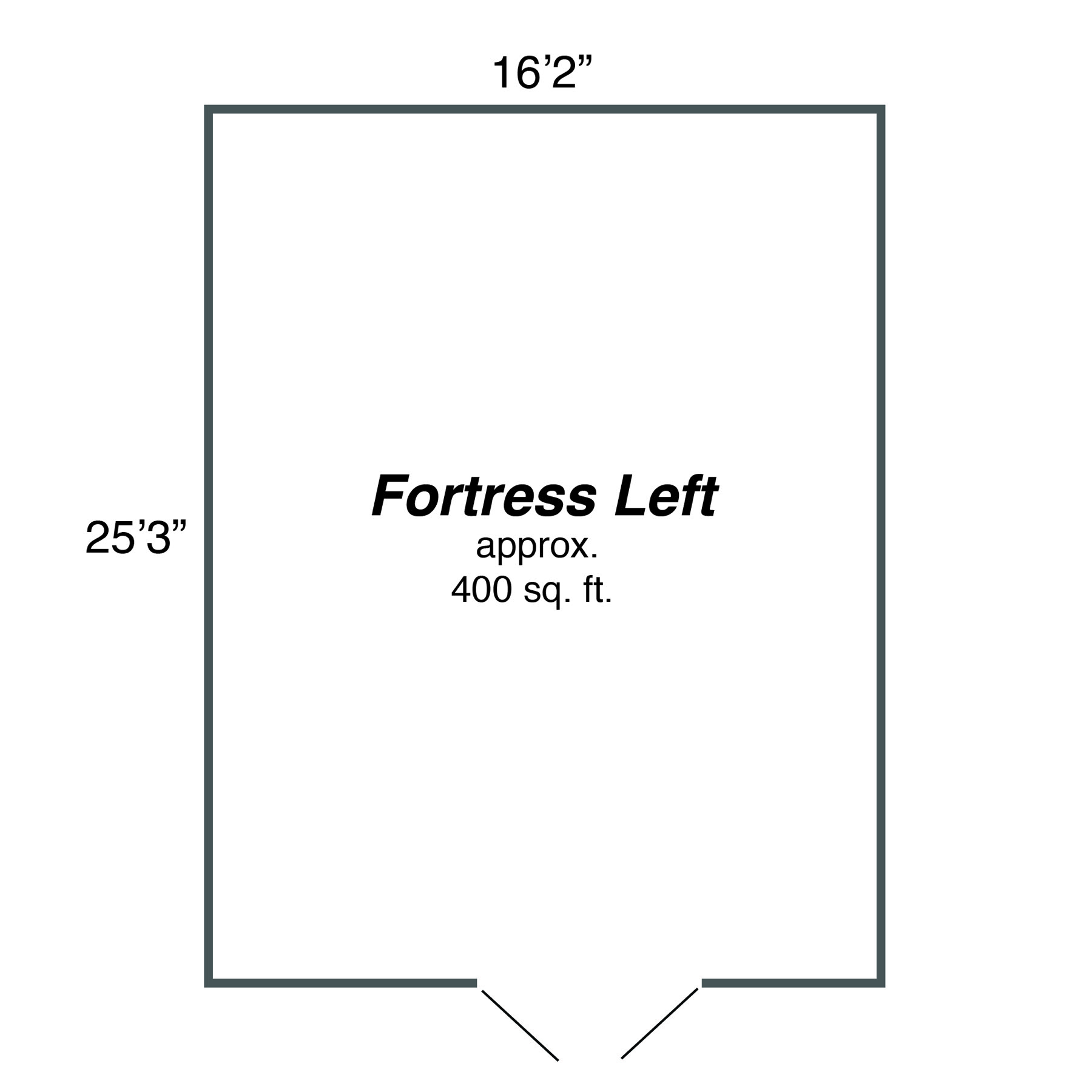 Fortress Left office
