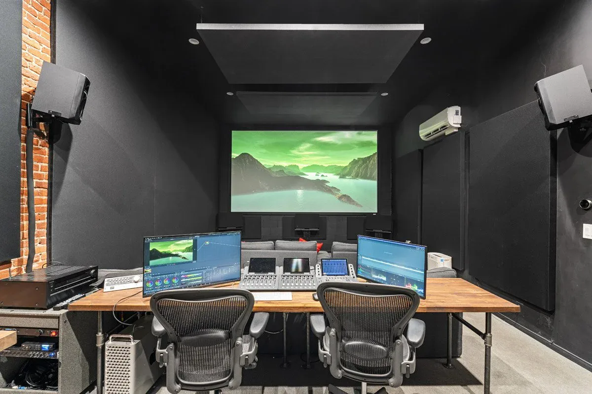 Deliverables workstation at Fancy Film