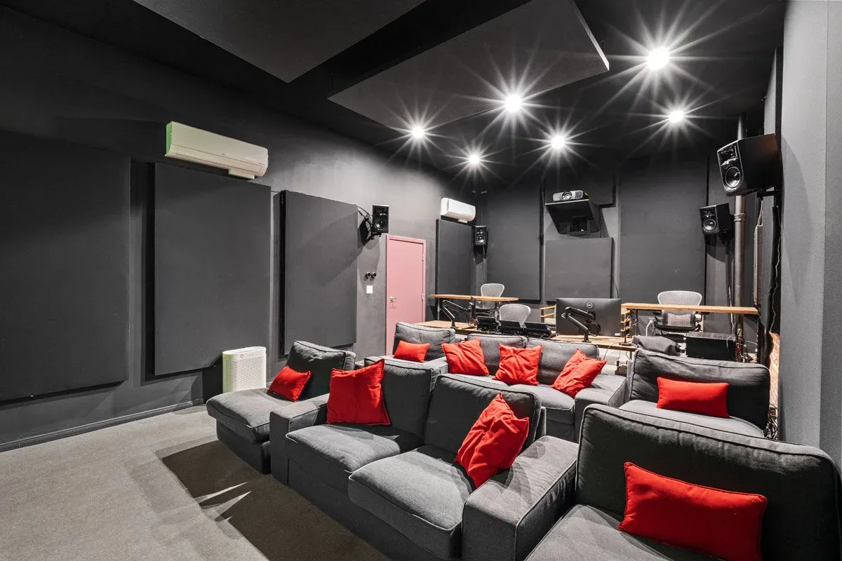 Fancy Film screening room